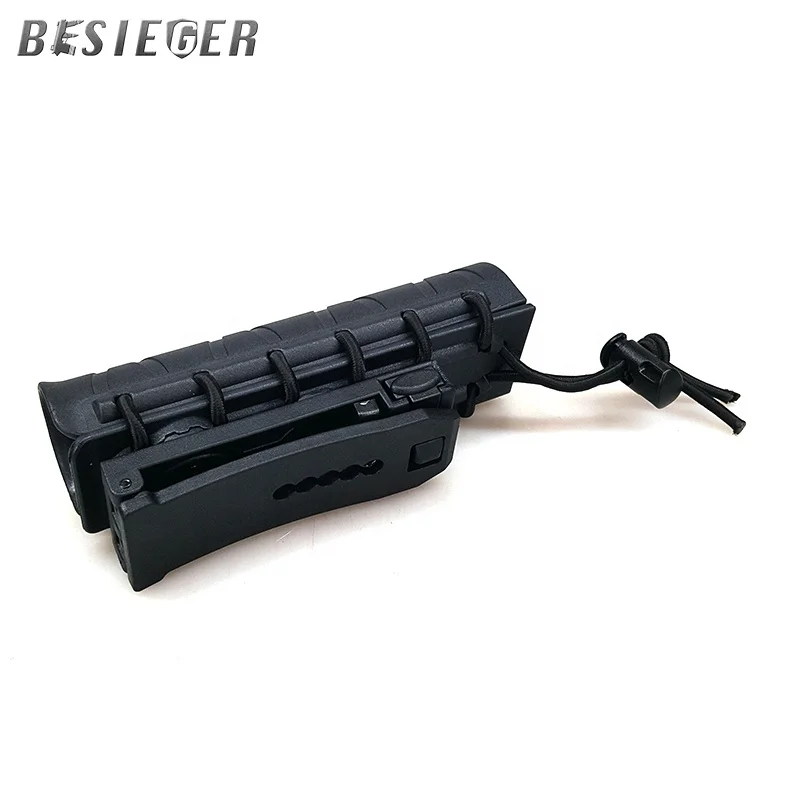 
High quality nylon plastic sleeve, 360 degree rotating elastic tightening rope sleeve/suitable for police telescopic stick 