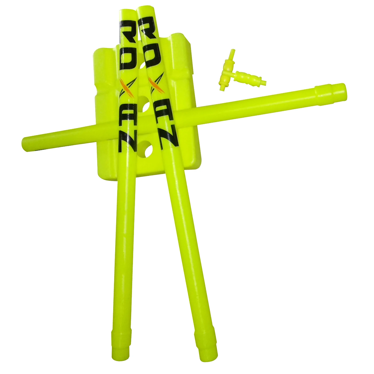 
Plastic Stumps with Base, Bat | cricket kit with stumps and cricket bat 