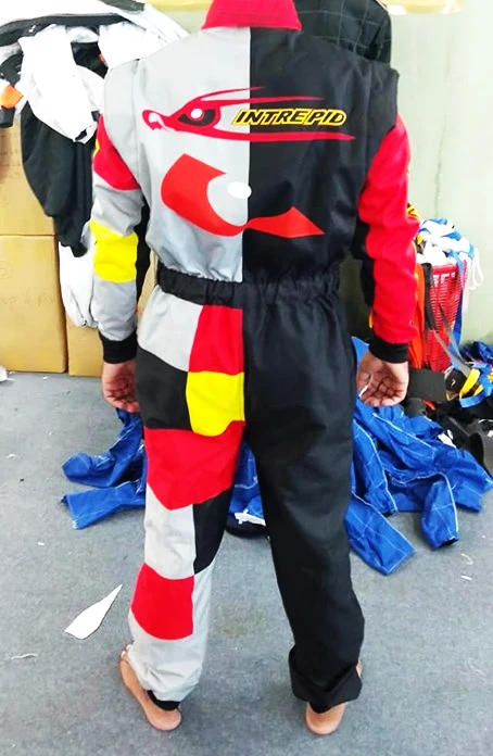 Digitally sublimation printed Karting suit go kart racing suit for Adults and Children