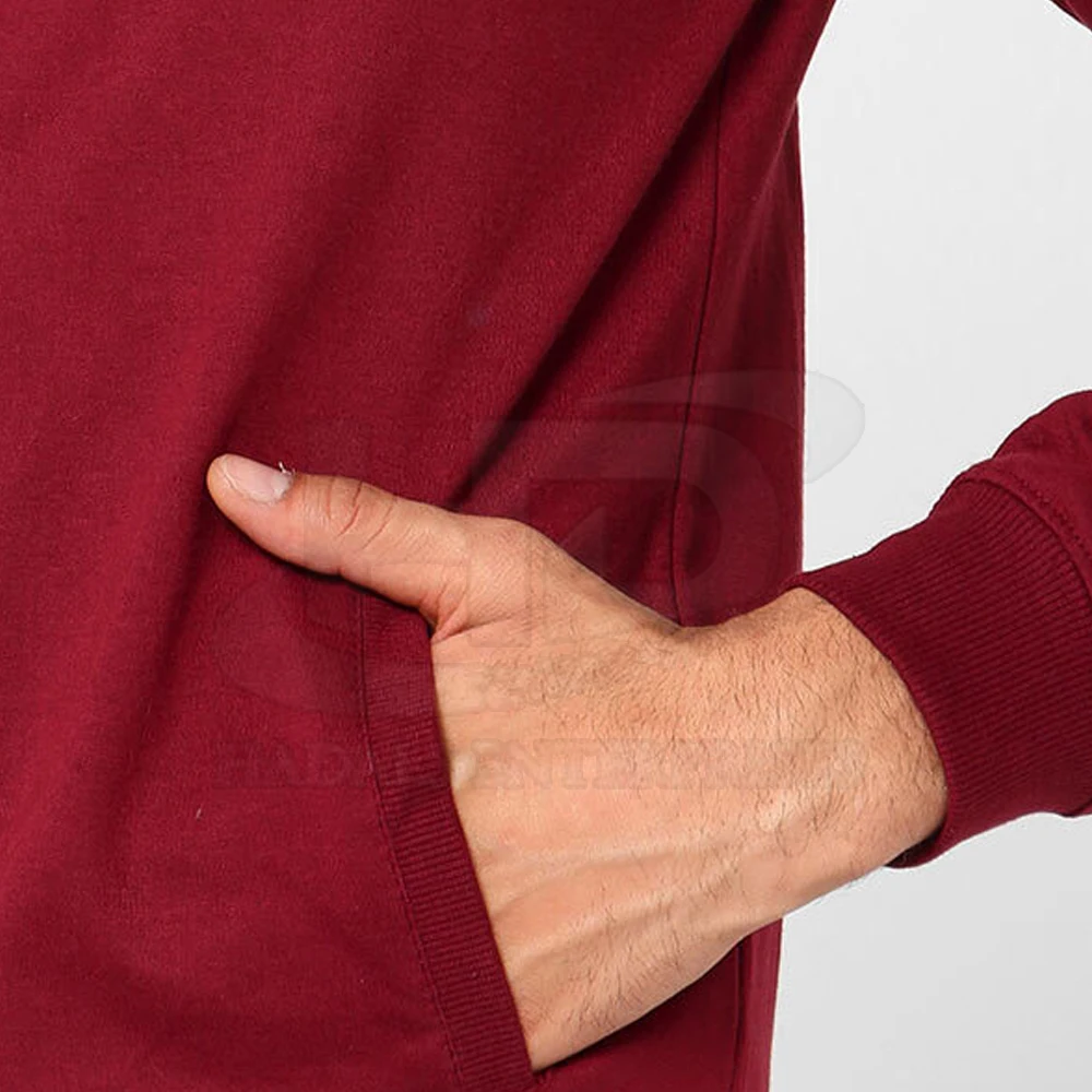 Mens Custom Design Logo Bulk Full Face Zip Hoodies Blank Fleece Casual Wear Men Full Zip Up Hoodie