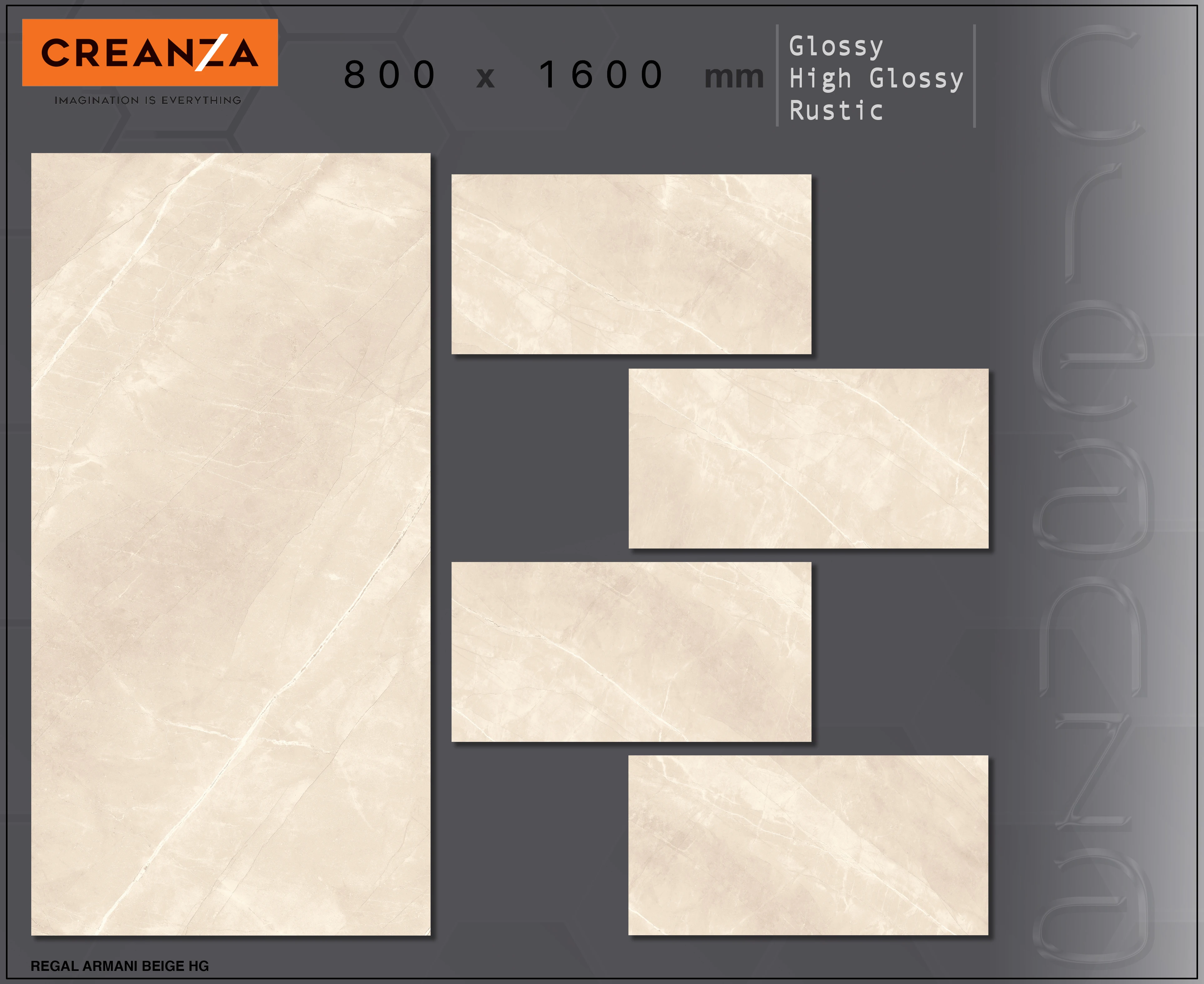 armani beige marble with high polished tiles slabs glazed polished tiles 800x1600 best quality product for floor