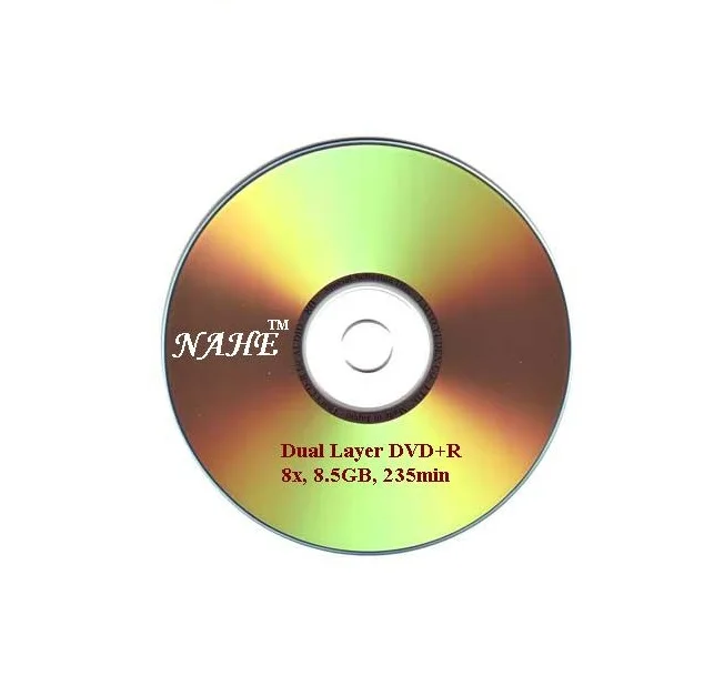 
 8,5 gb Blank DVD Dual Layer  