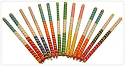 Pack of 12 Pairs Dandiya (24-Sticks) for Garba