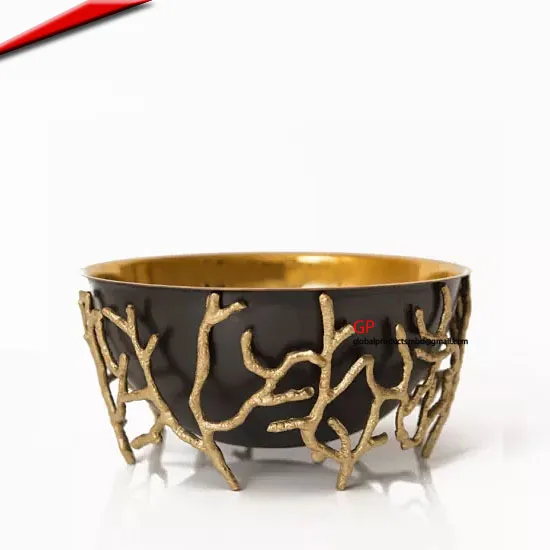 luxury heart shape bowl serving bowl