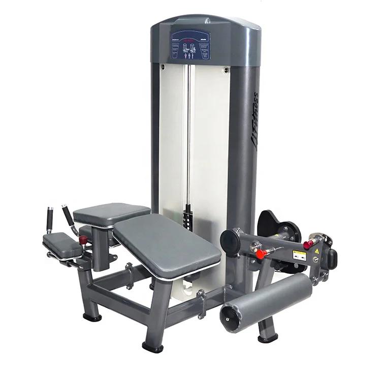LJ Fitness 5518 fitness exercise equipment prone leg curl gym machine