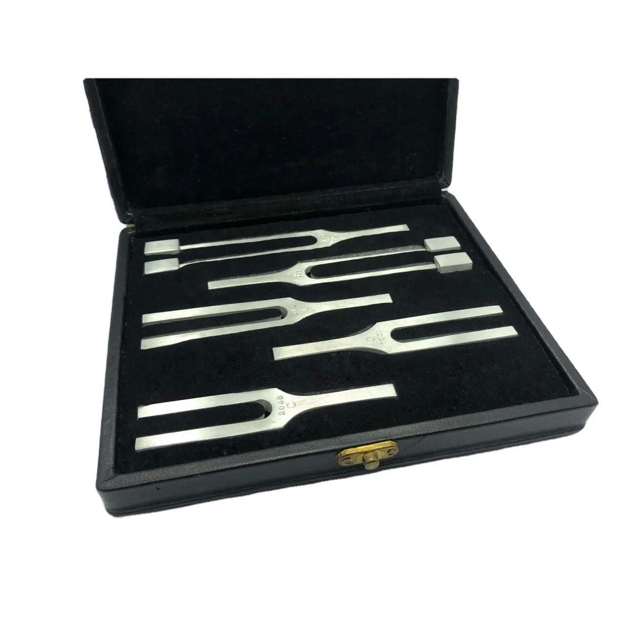 ALUMINIUM TUNING FORKS SET OF 5 Chakra tunning fork medical instruments the basis of surgical tuning set