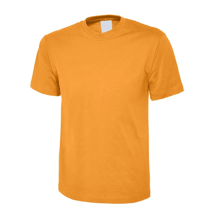 Мужская футболка однотонная хлопковая Повседневная с круглым вырезом новый стиль