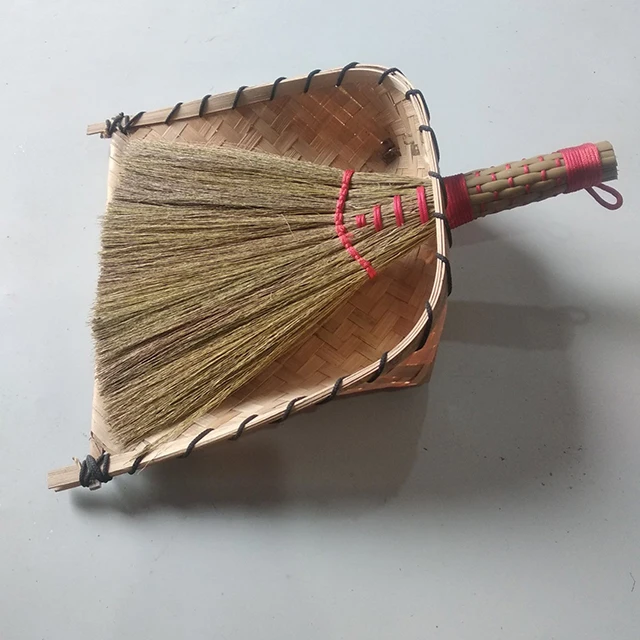 Вьетнамская метла для сорго и наружная садовая с деревянной ручкой набор жениха бамбукового пылесборника