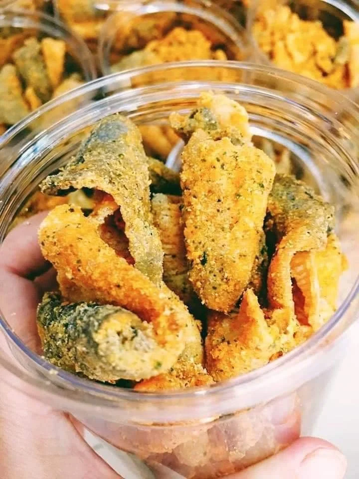 Высококачественная хрустящая рыбья кожа Pangasius сушеная закуска жареная 0084947900124