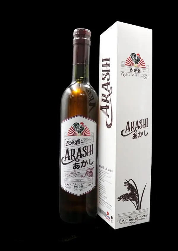  Рисовое вино AKASHI черный липкий рисовый стакан liqour 750 мл для черного
