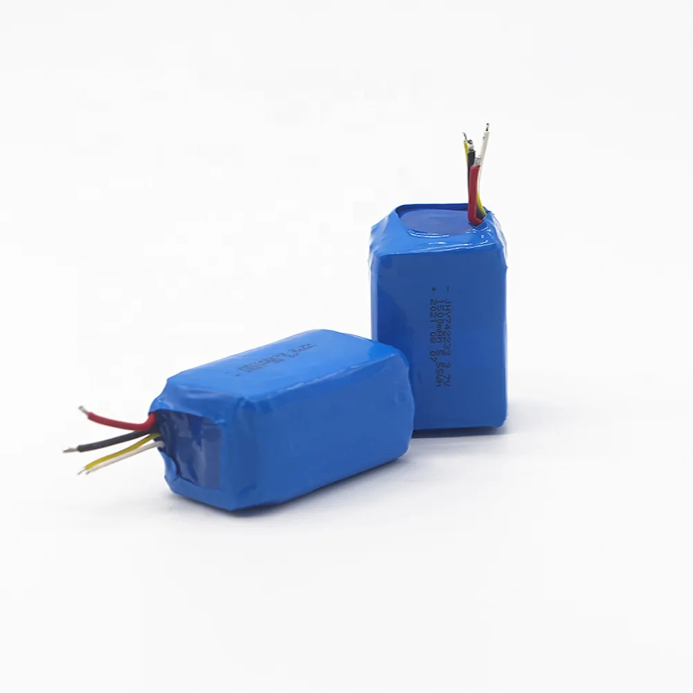 New Design JHY  rechargeable lithium battery pack 742233C1500 3.7V LiPO4 battery pack Atomizer battery