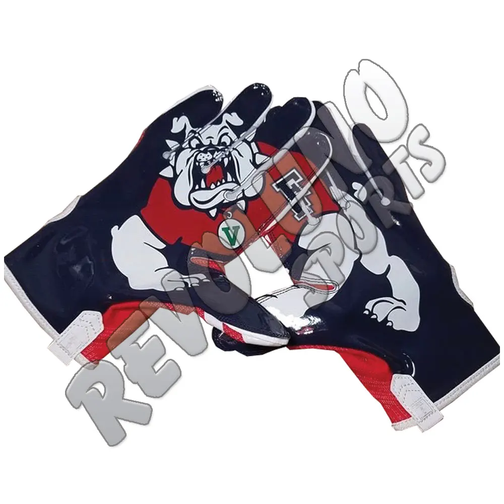 Football Gloves OEM Custom American Football Receiver Gloves Pakistan