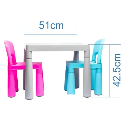 Best selling Children Furniture Plastic PP Homework Table And Chair Set School Desk Plastic PP Babies and Kids