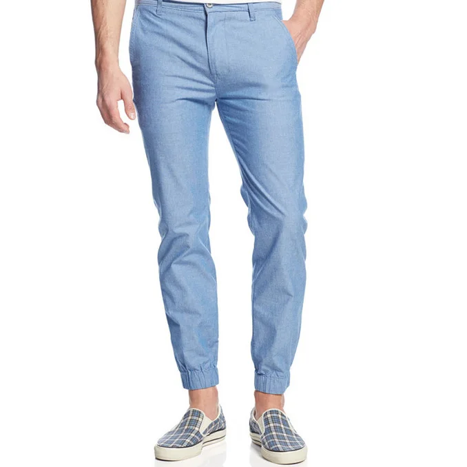 2021 Мужские штаны для бега из 100% хлопка с логотипом на заказ