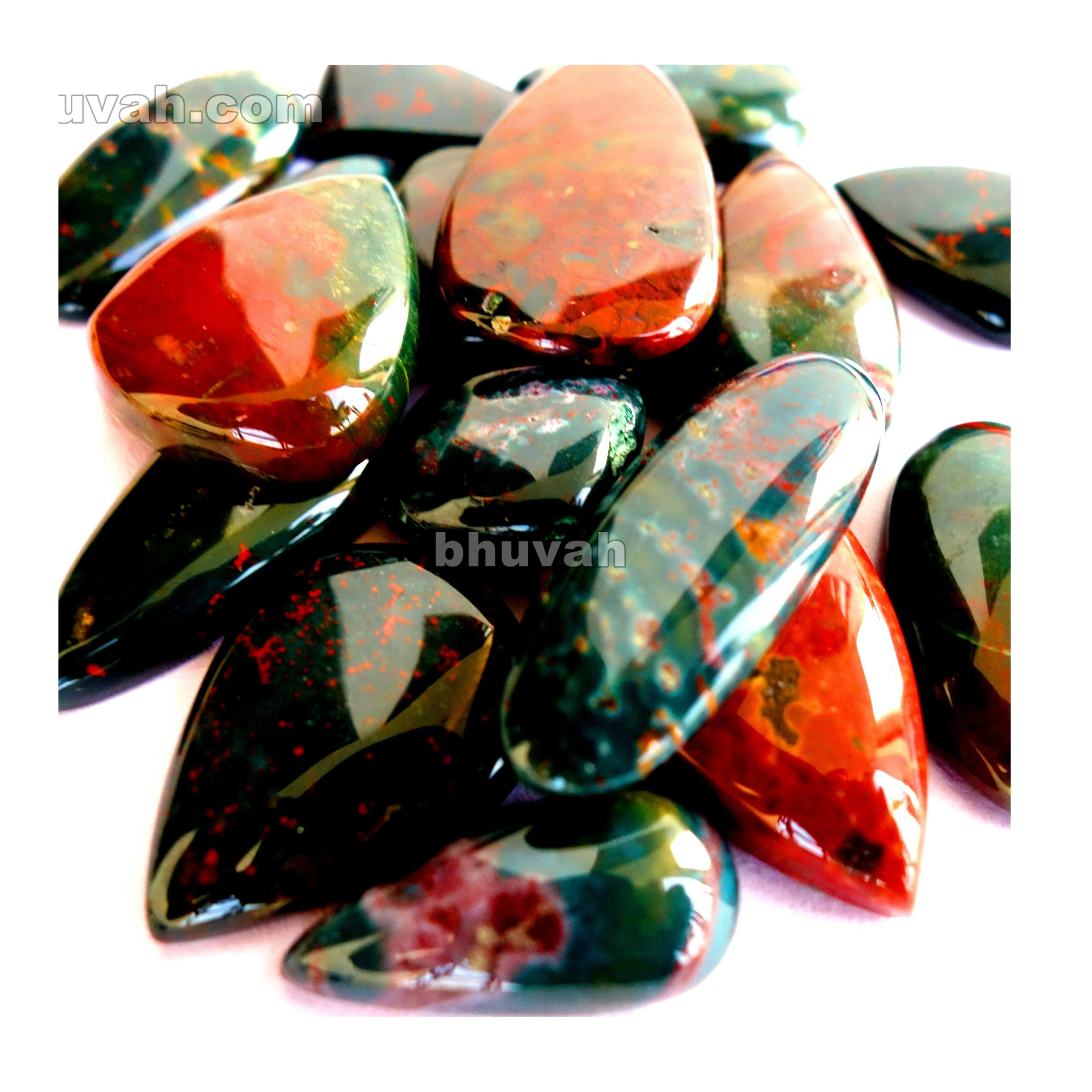 Bloodstone Supplier From India Wholesale Bulk Price High Quality Top Cabochon Gemstone Stone