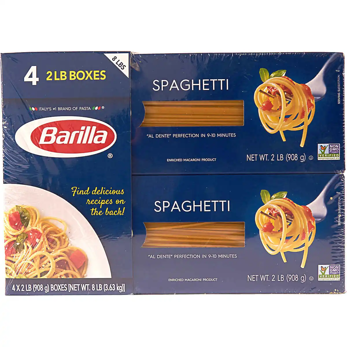 
Pure nature Italy Factories Oto Campagna Barilla 500G Pack Spaghetti Pasta 