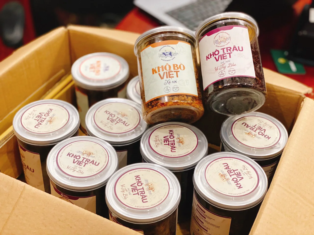 Top price premium quality beef jerky burnt garlic flavor