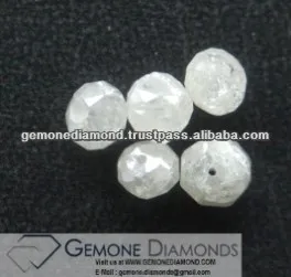 Real White Natural Faceted Diamond Beads Wholesaler Of In India,White Faceted Diamond Beads,natural stone beads