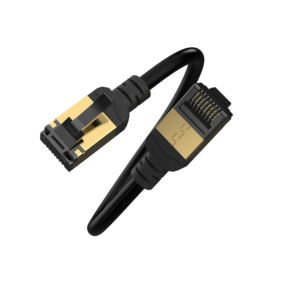 Высокоскоростной сетевой кабель Avier Premium Lite Nyflex Cat6A RJ45 F/UTP тонкие патч-кабели 0 5 м