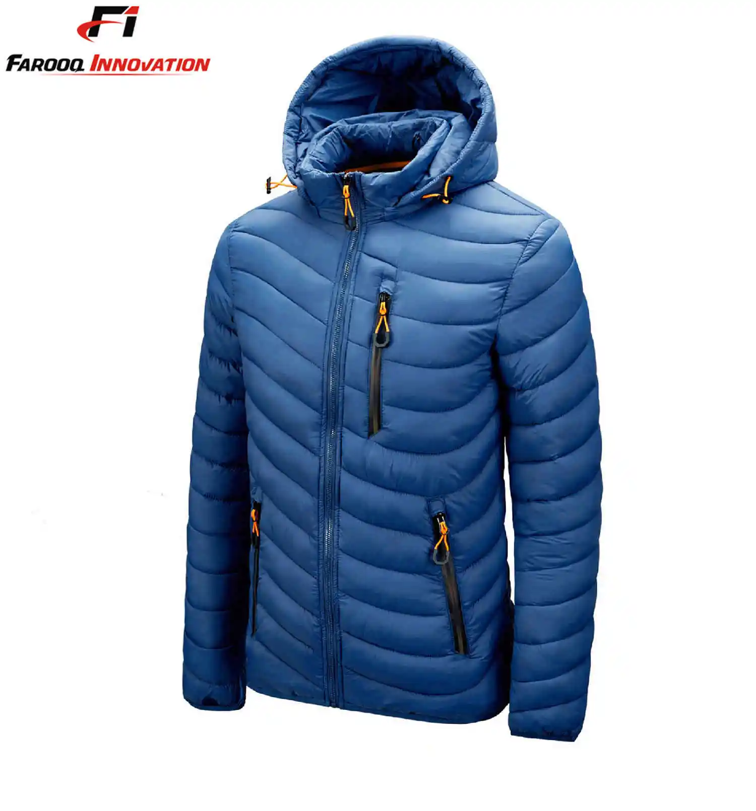  Брендовая зимняя теплая водонепроницаемая мужская куртка-пуховик новинка 2021 осенняя плотная Мужская модная повседневная приталенная куртка с капюшоном.