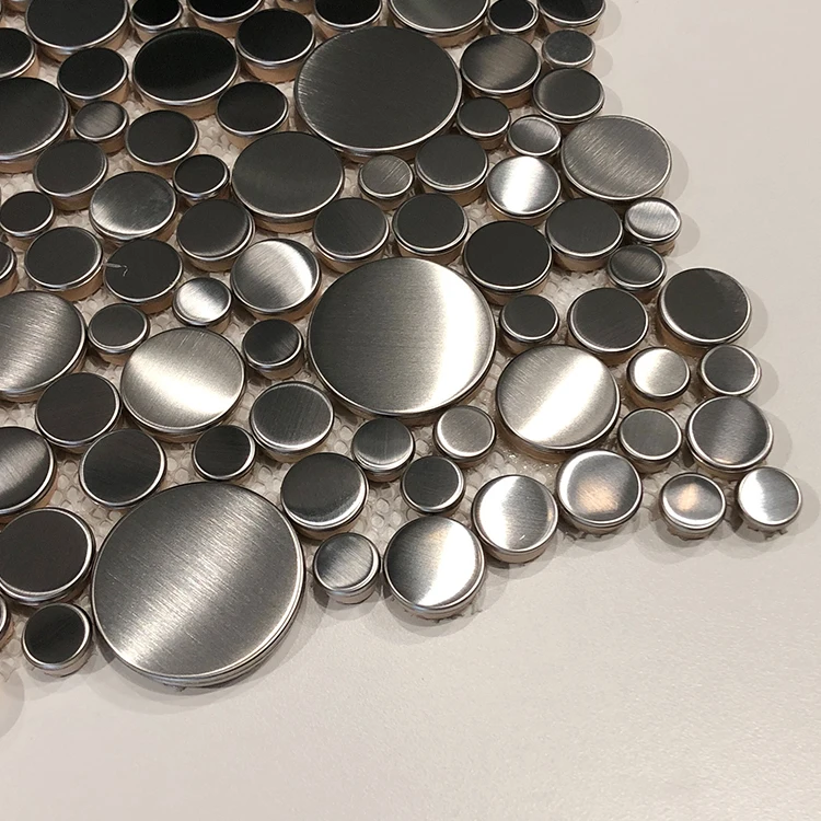 double color stainless steel sheet mosaic stainless steel sheet for wall decoration