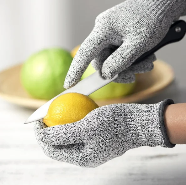 Kids XS 8 12 Years High Performance Safety Kitchen Level 5 Protection Food Grade Cut Resistant Gloves