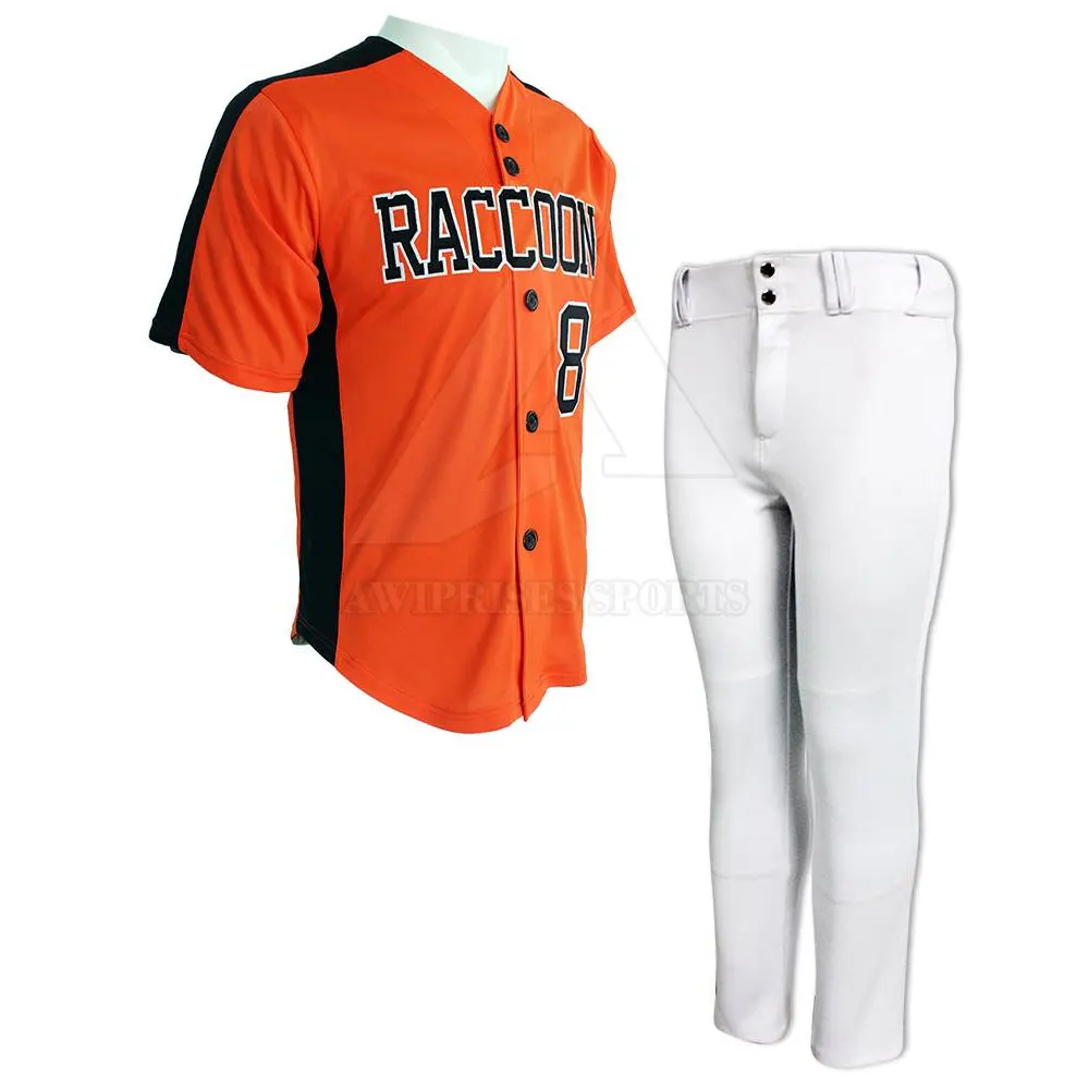 2022 Men baseball uniform Top quality custom sublimation baseball jersey fast Baseball Uniform