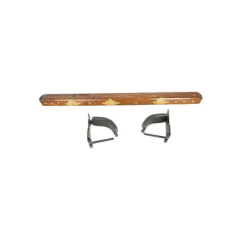 For Jeep Willys MB, Ford GPW Wooden Accessories For Bonnet With Clamps - Whole Sale India Best Quality Auto Spare Parts