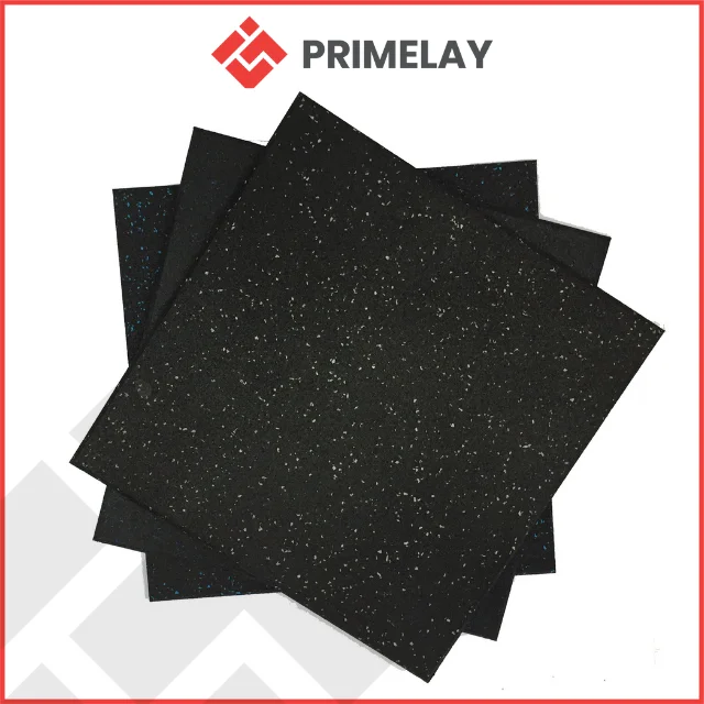 Gym mats for rubber flooring made from recycled tire made in Malaysia