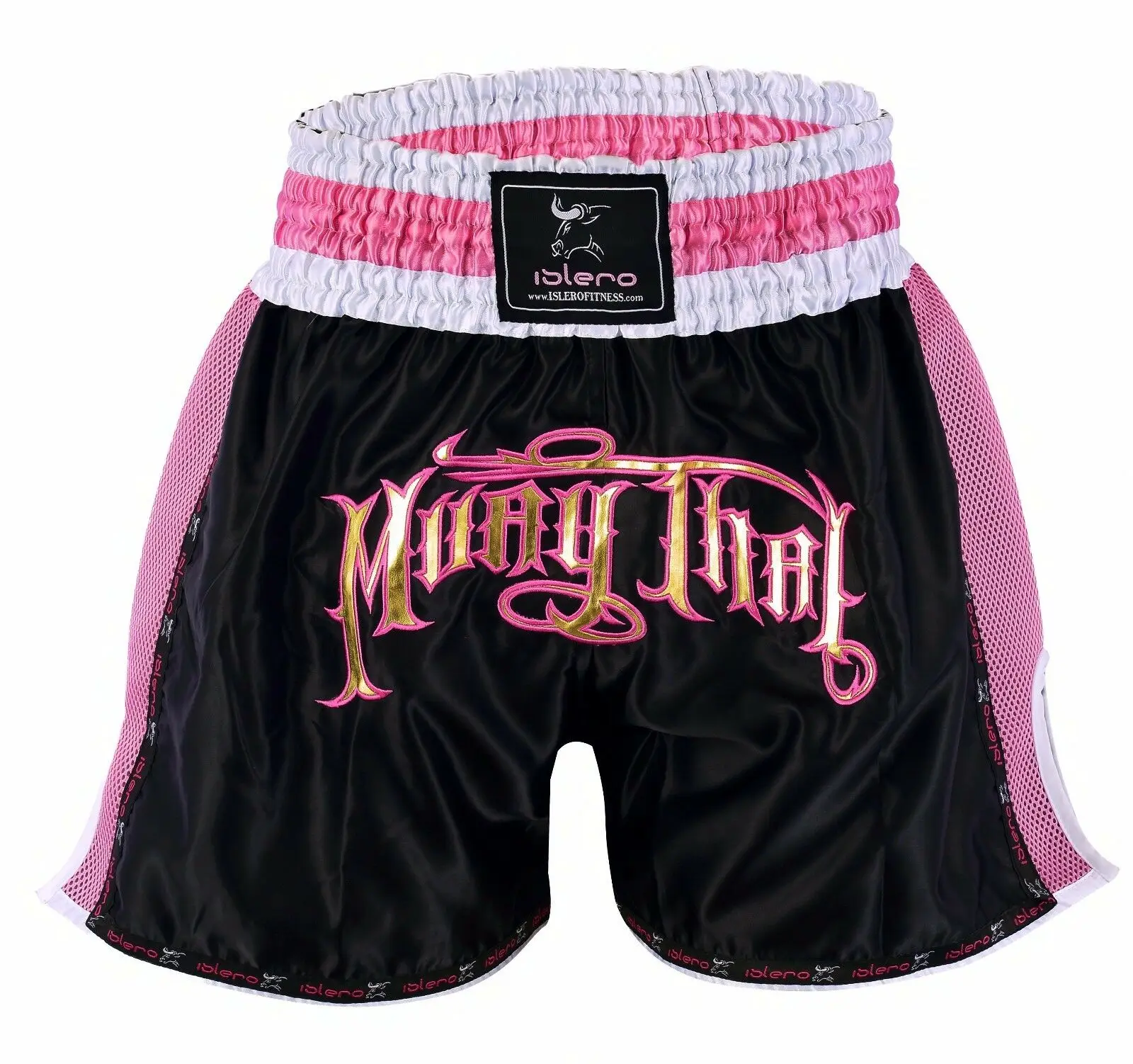 Fine Fitness Ladies Muay Thai Kick Boxing Shorts Girls MMA Shorts Women Martial Art Fight Gear