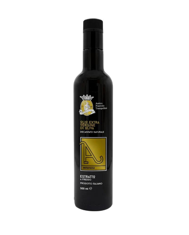 ILOVITALY Premium Quality Extra Virgin Oil Made in Italy TRAMPOLINI Armonioso for pizza snd seasoning 250ml