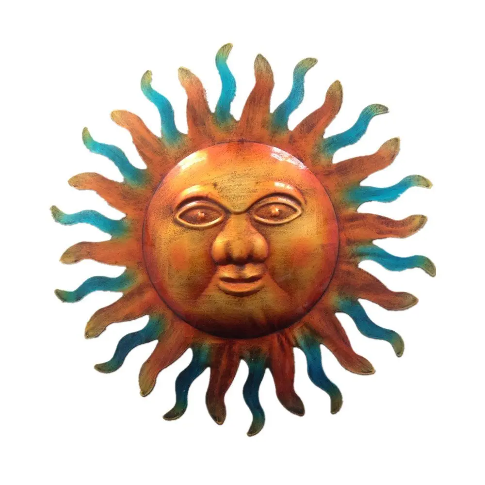 Metal Iron Garden Wall Art  Ladybugs