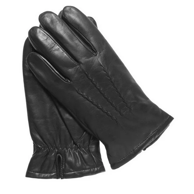 Custom Genuine Leather Gloves for Men/Fashion Leather Men Winter Gloves