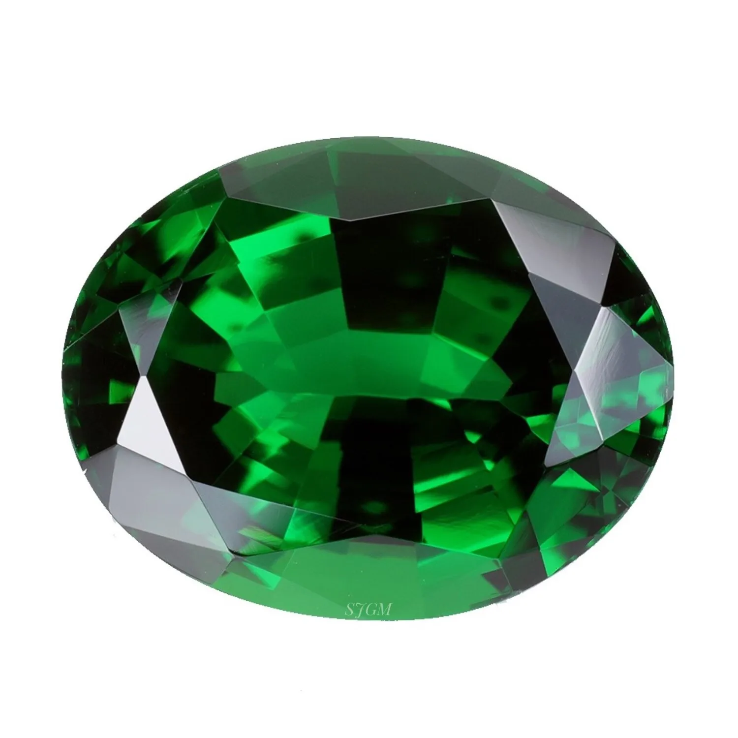 High Quality 8X10mm Oval Cut Natural Green Tourmaline Gemstone Faceted Loose Emerald & Sapphire Wholesale Price