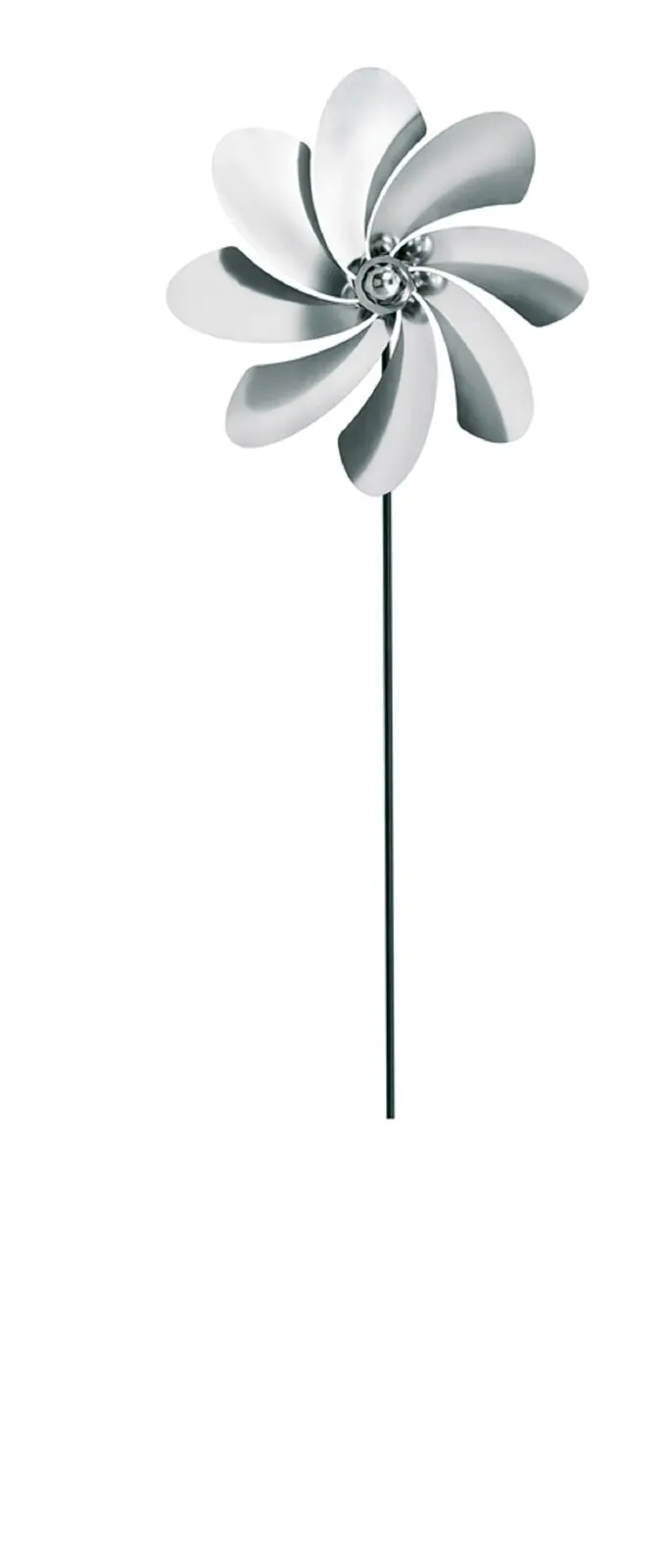 Garden Lighthouse Solar Light Metal Wind hand made spinner 75 Kinetic Pinwheel Yard Metallic Double hand made spinner Stake