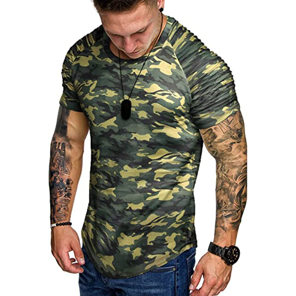 Solf Touch Blanks Color 100% Cotton Heat Transfer Printing t shirt Custom Cotton t shirt for Men China Wholesale in Stock