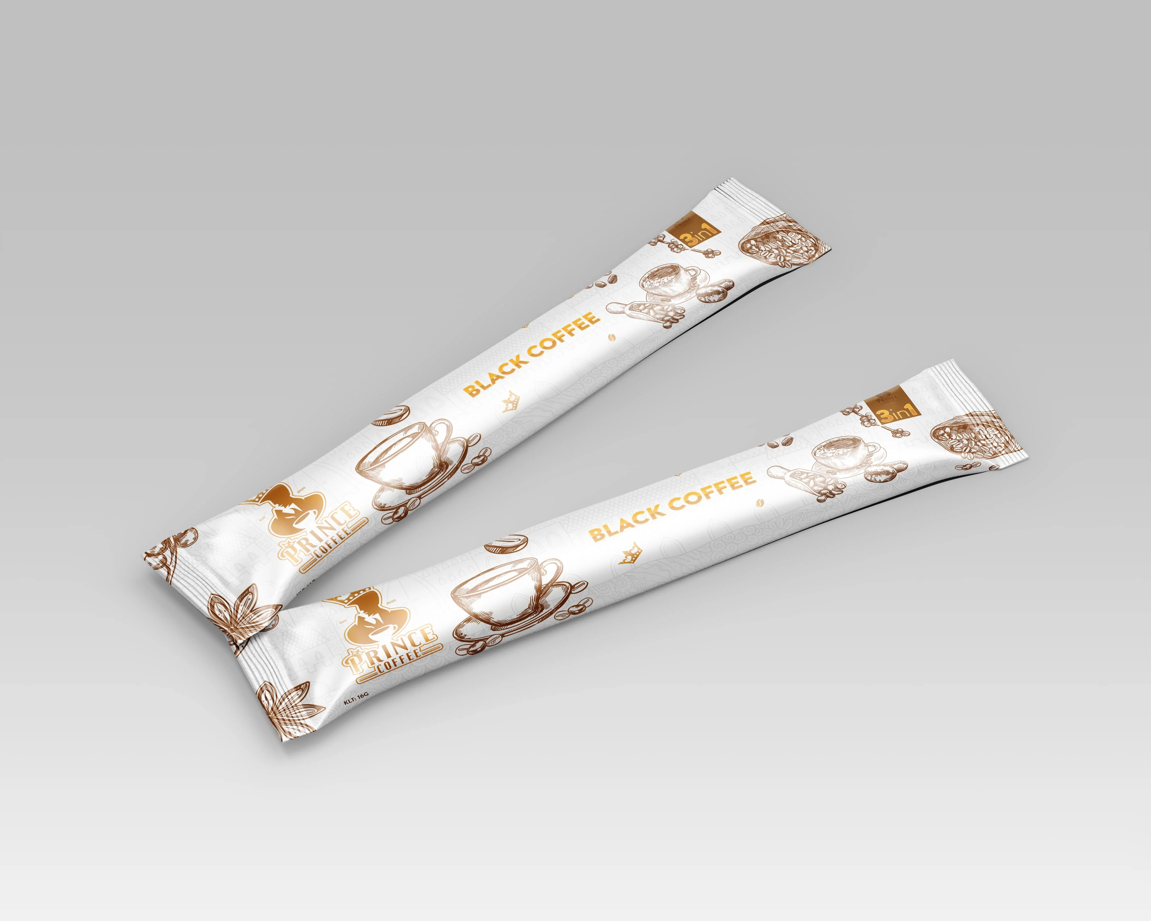 Высококачественный мгновенный черный кофе со смешанным оптовым заказом сделано во Вьетнаме