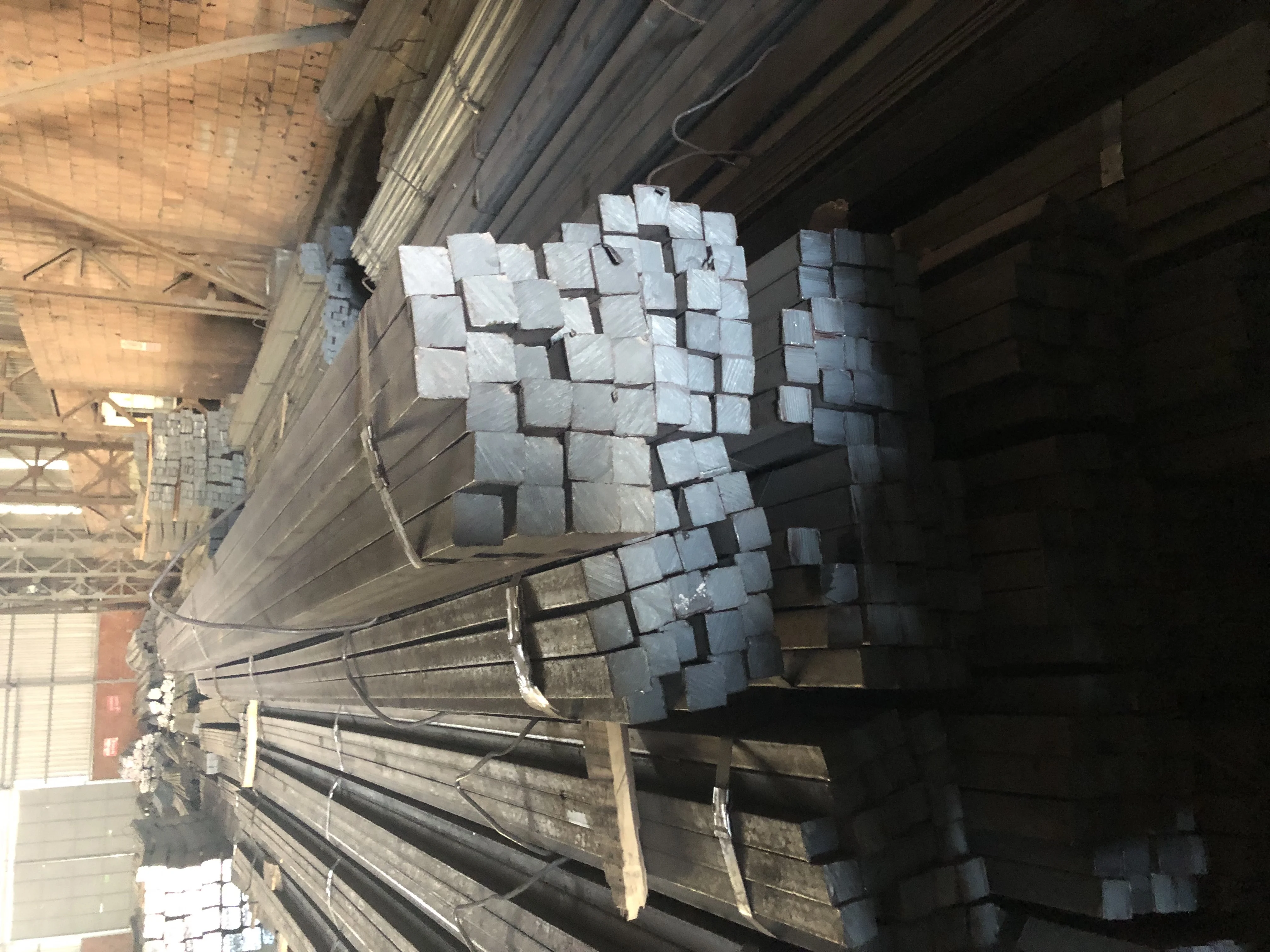 unit weight square bar