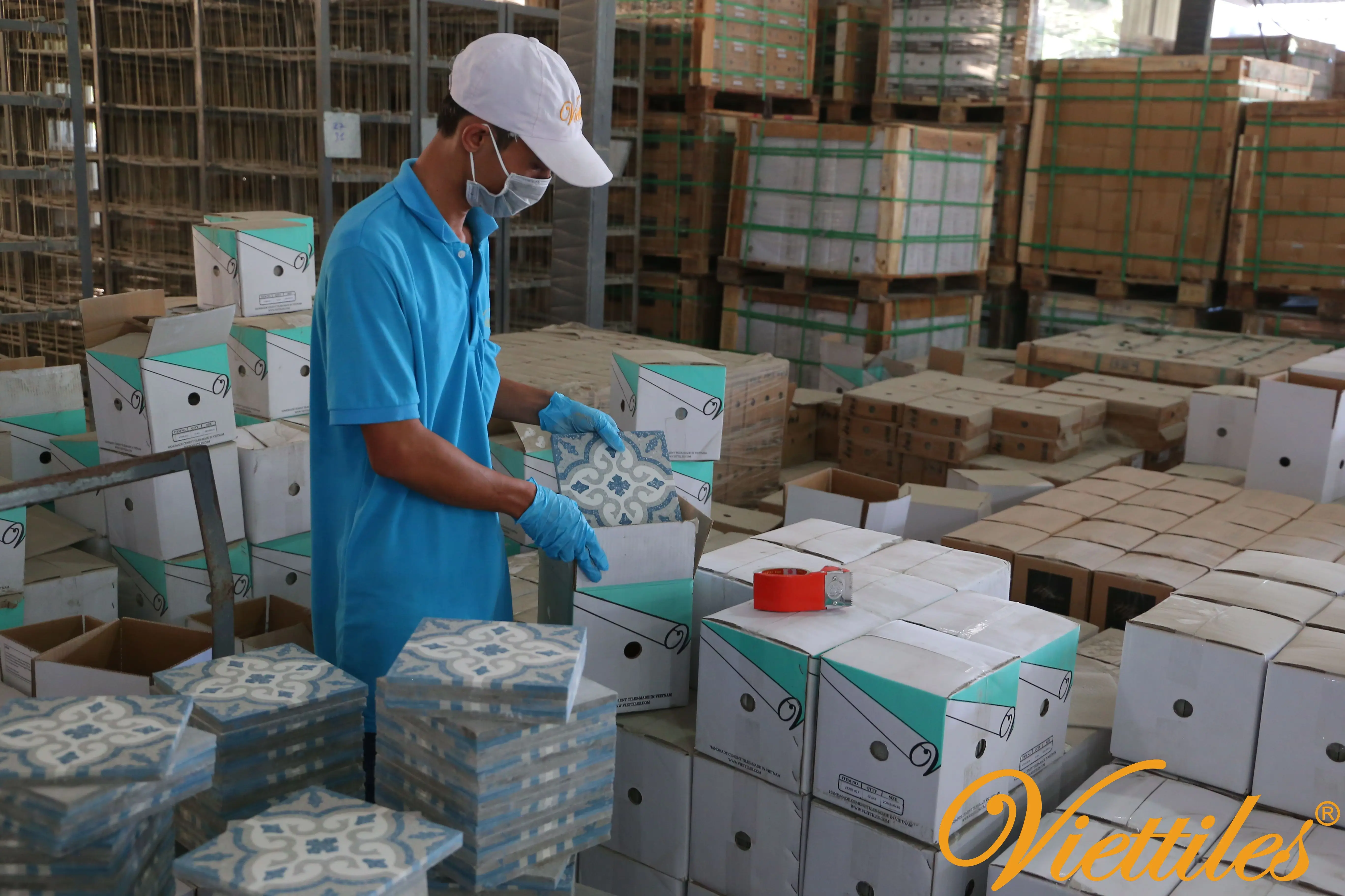 Высококачественная керамическая плитка ручной работы с цветочным узором