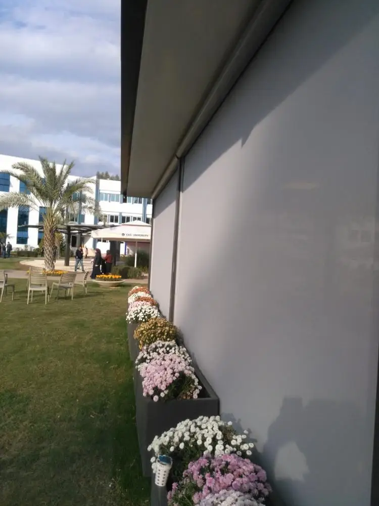 Motorized   Outdoor Blind