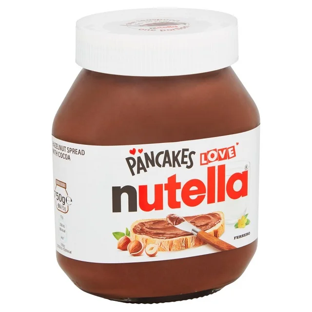 Оптовая продажа Ferrero Nutella 350 г 400 600g 750 гр 800 1 кг и 3 шоколадная паста для продажи по доступным