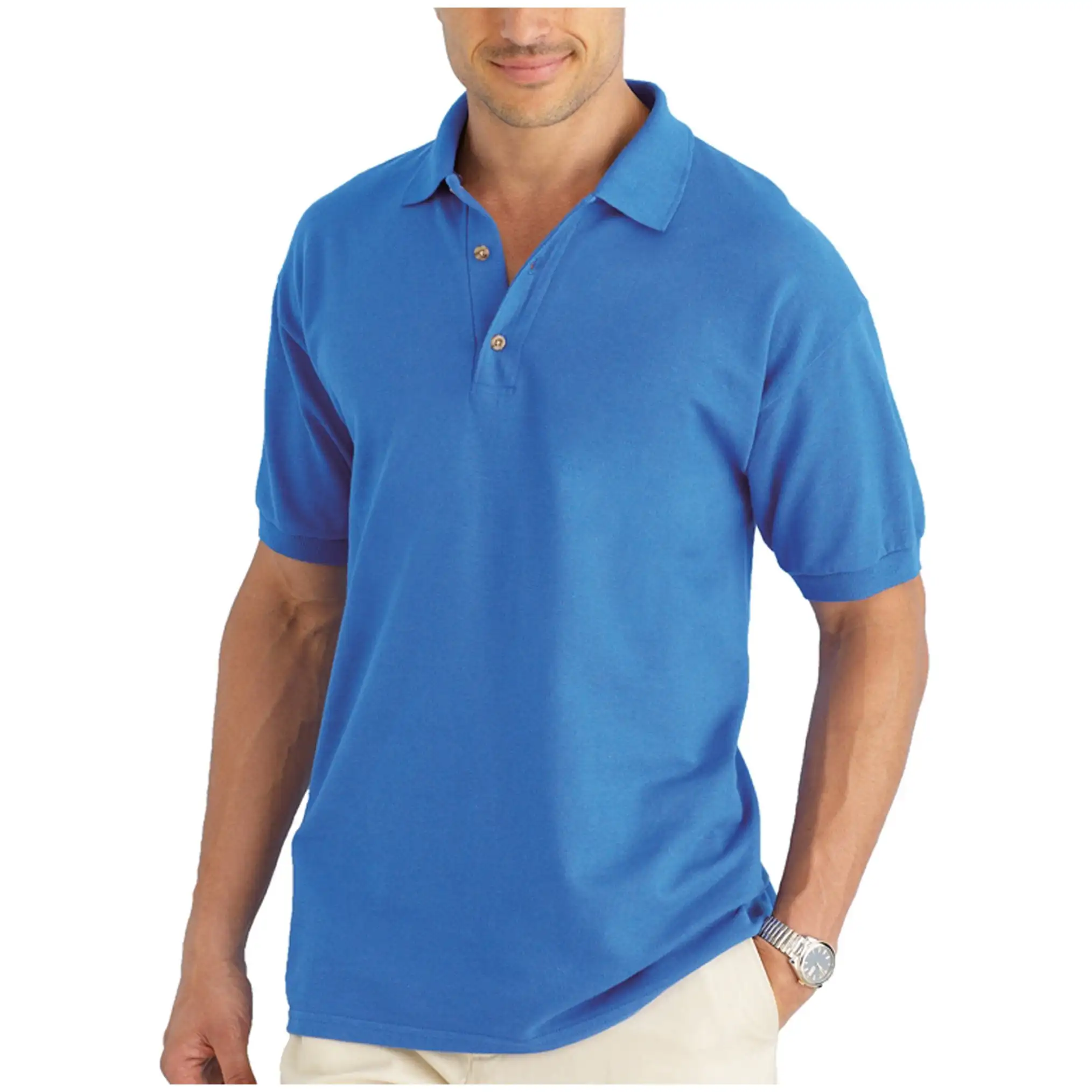 2023 Custom OEM Men Polo Shirts Mens Custom Plain Cotton Slim Fit Team Polyester Gym Yoga Golf Italian Shirt