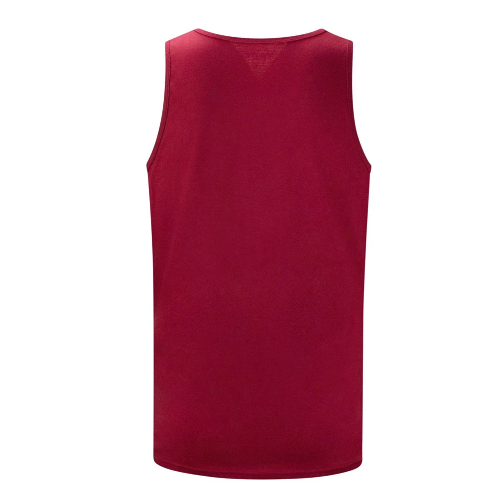 Создайте свой собственный хлопковый простая майка для бодибилдинга фитнеса спортзала Мужская Спортивная