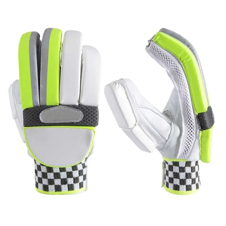 High Quality Professional Cricket Batting  Right Hand Custom Batting Gloves