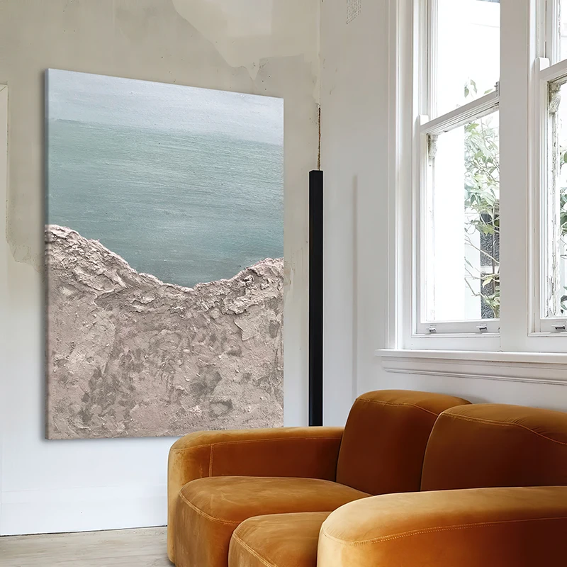 Абстрактная Современная Настенная живопись на заказ китайская оригинальная ручная роспись холсте масляная настенное украшение для отеля и дома