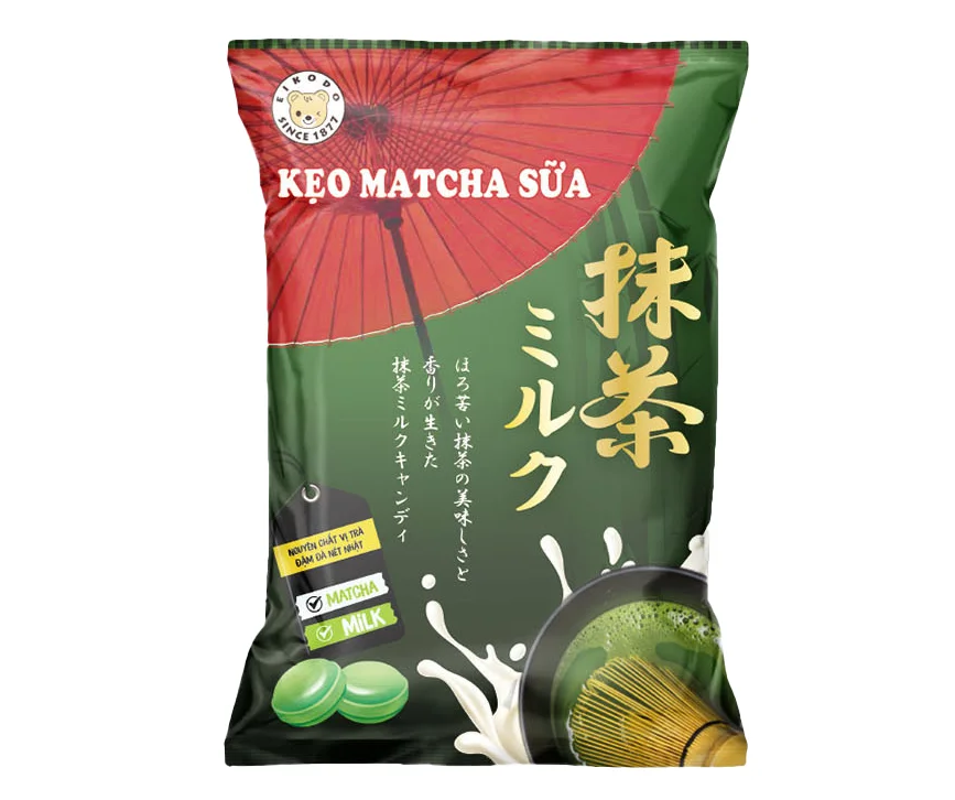 
Matcha milk candy made in Vietnam 