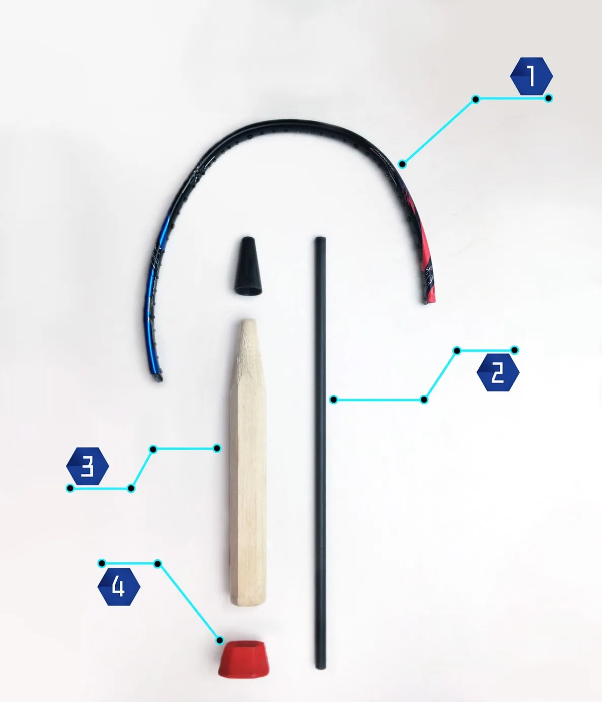 OEM/ODM high quality professional badminton racket