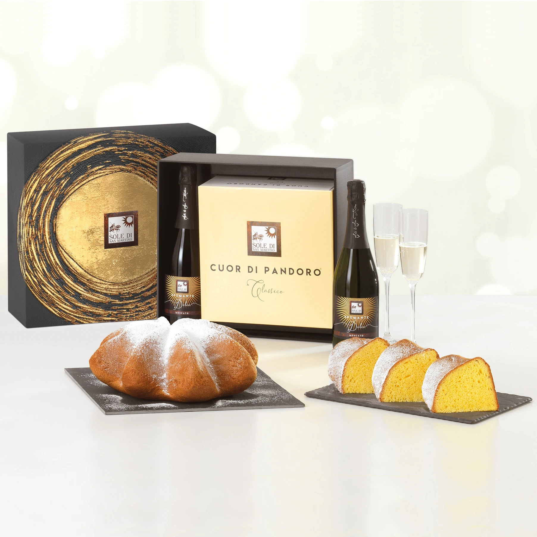 Food & beverage Italian PREMIUM Food & Wine bundle of products in giftbox KIT 4