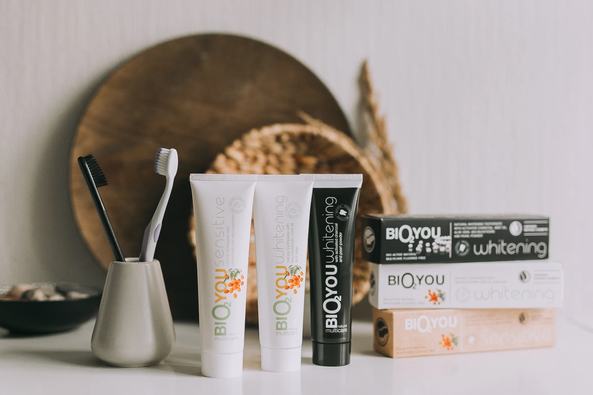 
Wholesale Private Label TOOTHPASTES WHITENING and SENSITIVE - 3 kinds totally 