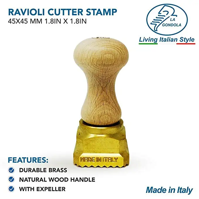 
Italian Pasta Tool Ravioli Stamp 45x45 mm 